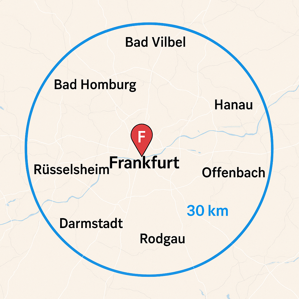 Fahrgebiet